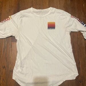 White Hollister long sleeve (Small)